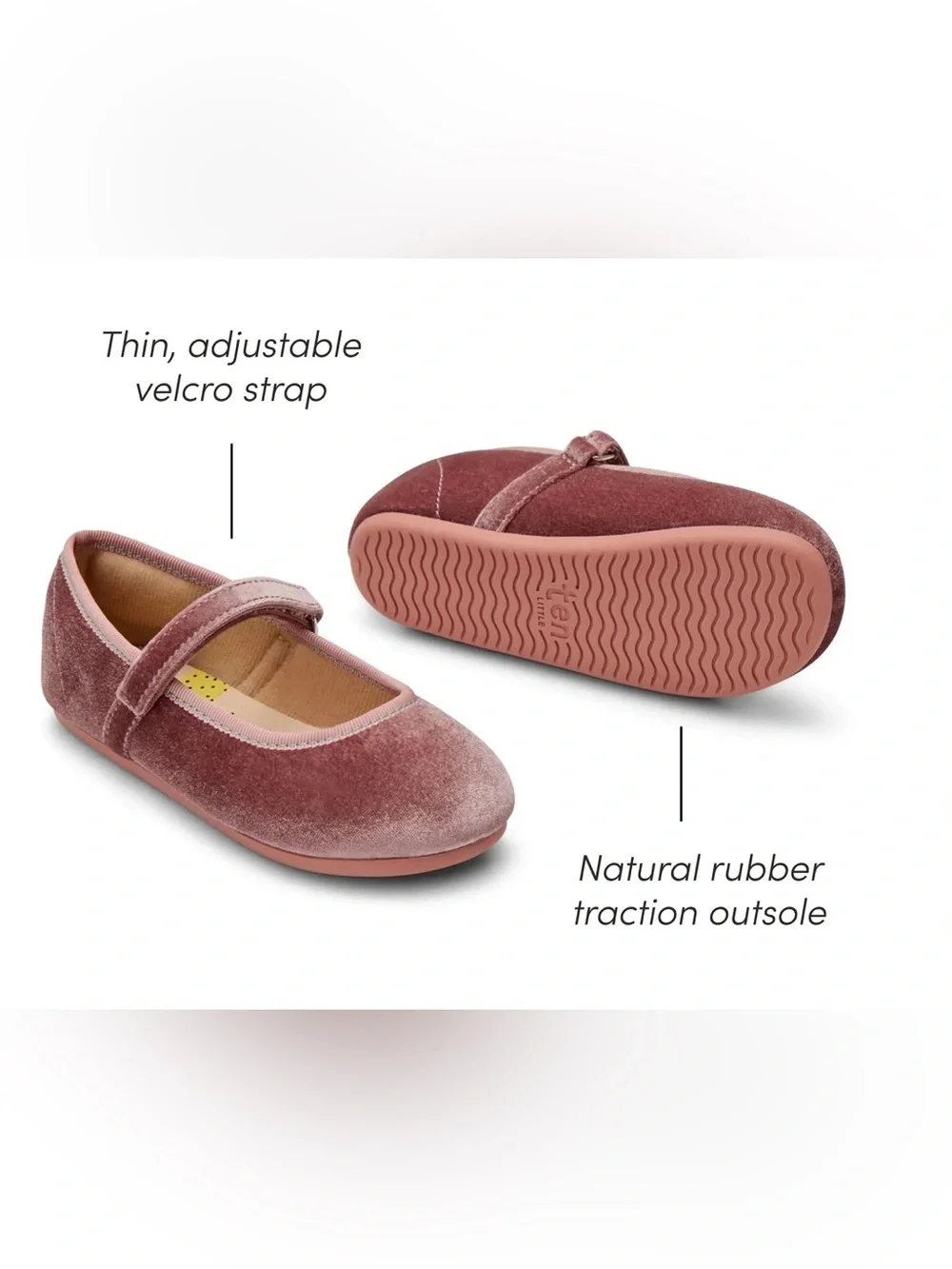 Velvet Ballet Flats